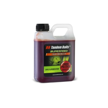 SuperFeed Liquid PVA Stick Booster 1000 ml Halibut & Truskawka